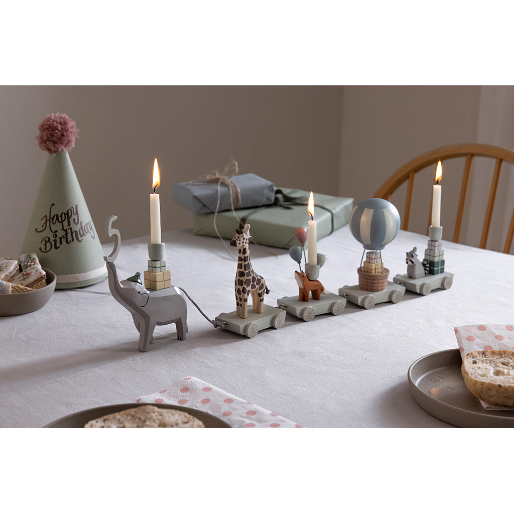 Sebra födelsedagståg i trä, World of Sebra