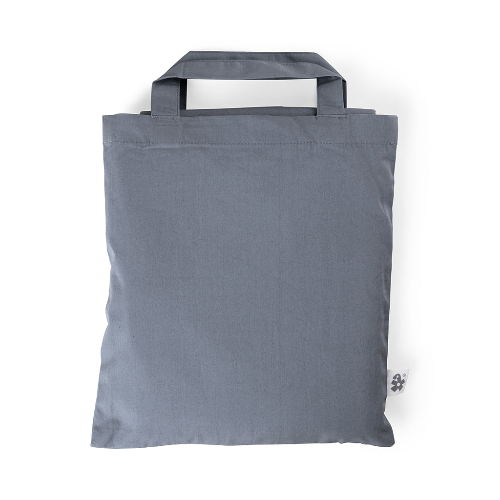 Sebra babybäddset, ekologiskt - Forest Lake Blue