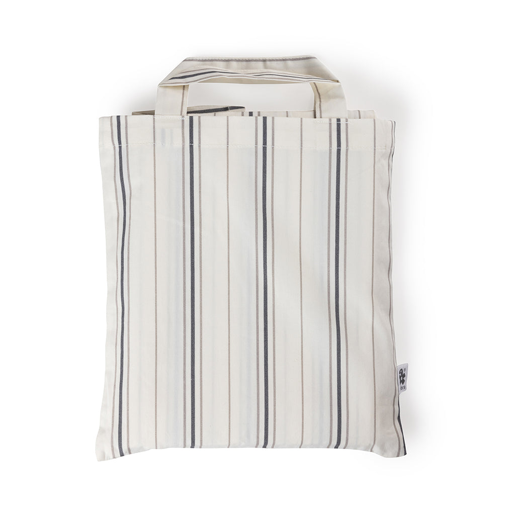Sebra babysängkläder, ekologiskt - Cream Stripe