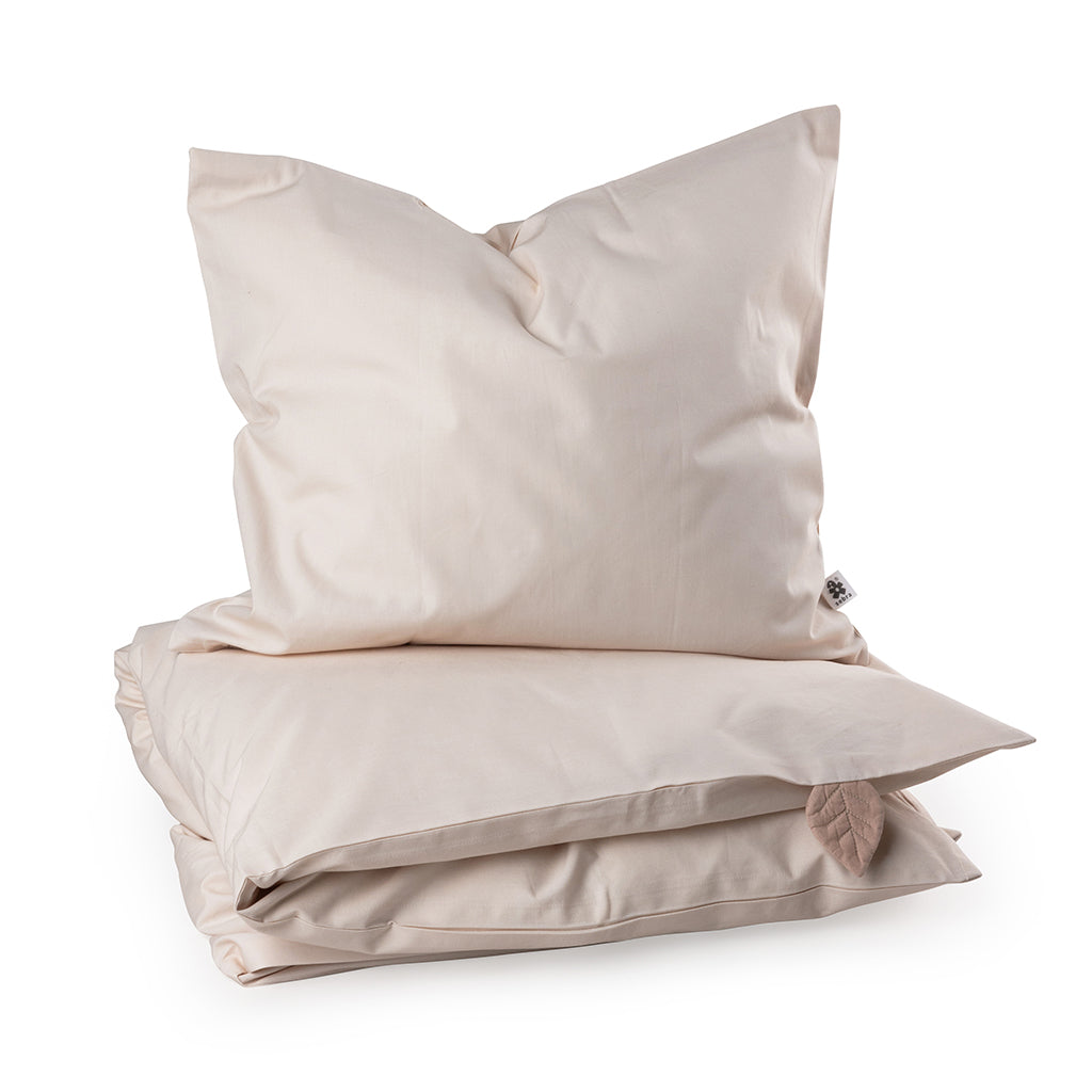 Sebra Juniorsängkläder, ekologisk -  Birchbark Rose