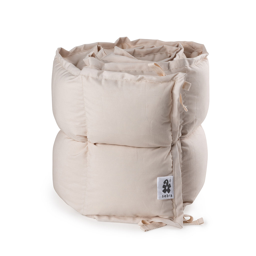 Sebra Sängkant, kapok, halv längd - Birchbark rose