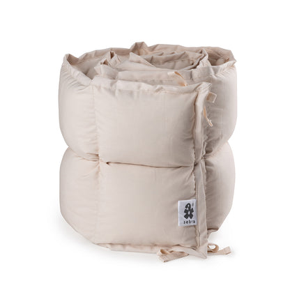 Sebra Sängkant, kapok, halv längd - Birchbark rose