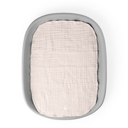 Sebra Skötunderlägg 6-lager, 2 st. - Muslin rose