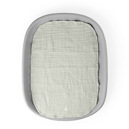 Sebra Skötunderlägg 6-lager, 2 st. - Muslin green