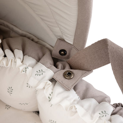 Sebra Kaleche till 3-i-1 Babynest, Jetty beige