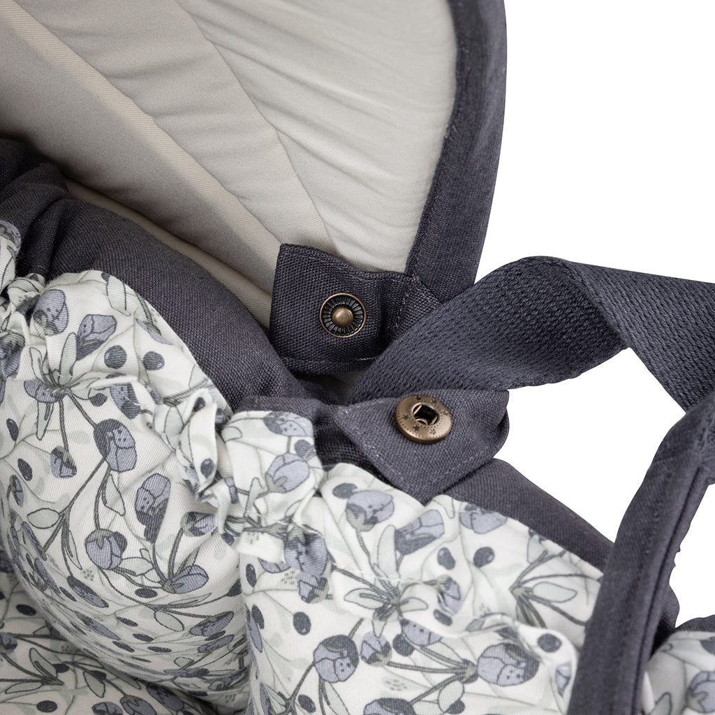 Sebra Kaleche till 3-i-1 Babynest, Blue olive