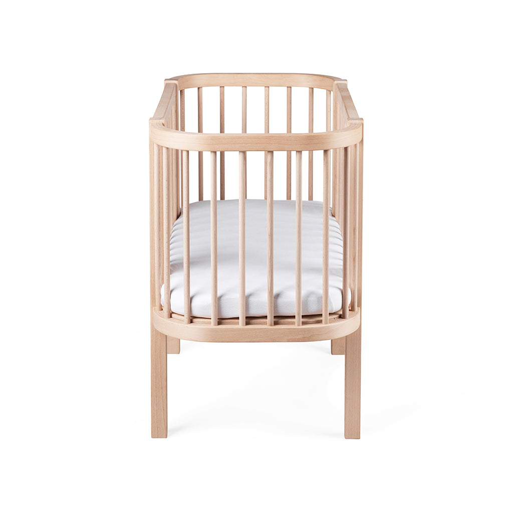 Sebra spjälsäng, Bedside Crib - Wooden Edition