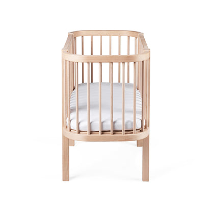 Sebra spjälsäng, Bedside Crib - Wooden Edition