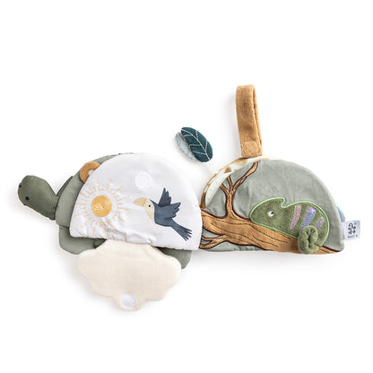 Sebra tyg-aktivitetsbok, sköldpadden Turbo