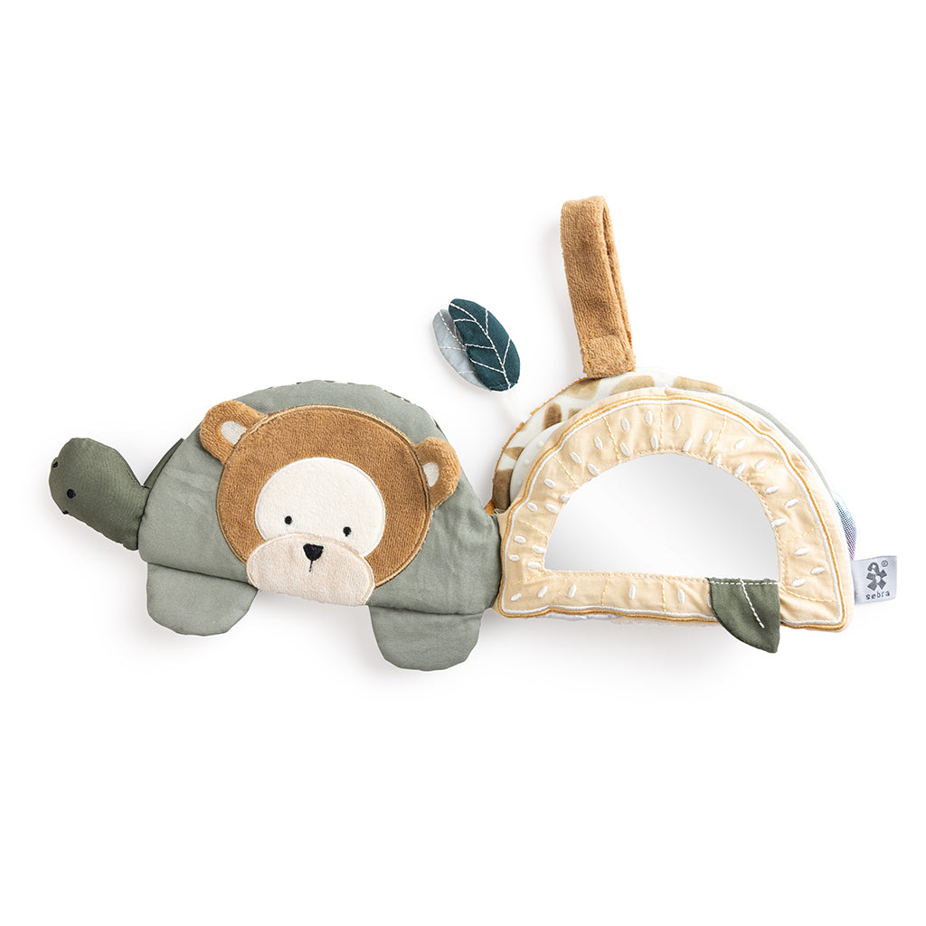 Sebra tyg-aktivitetsbok, sköldpadden Turbo