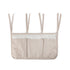 Sebra organizer m 3 lommer, Morning beige