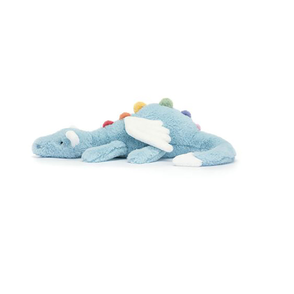 Jellycat Drake gosedjur, Sky dragon - 50 cm
