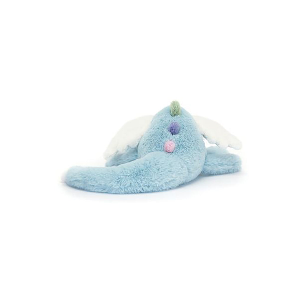 Jellycat Drake gosedjur, Sky dragon - 50 cm
