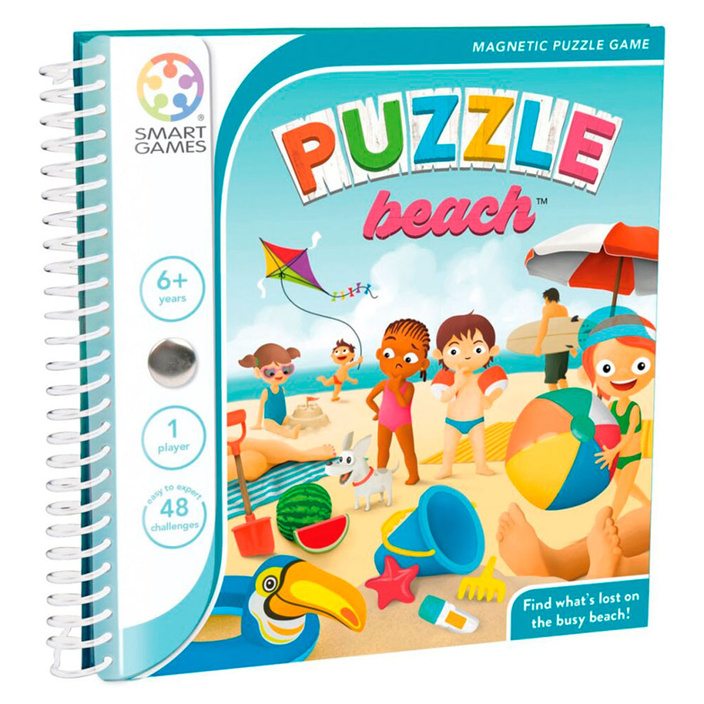 SmartGames Magnetiskt resespel, Puzzel beach