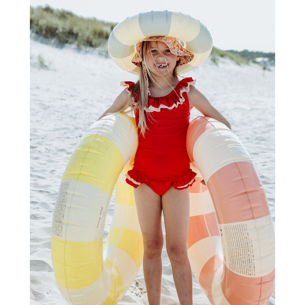 Konges Sløjd UV-baddräkt, Cerise Barbados cherry - stl. 92-134 cm