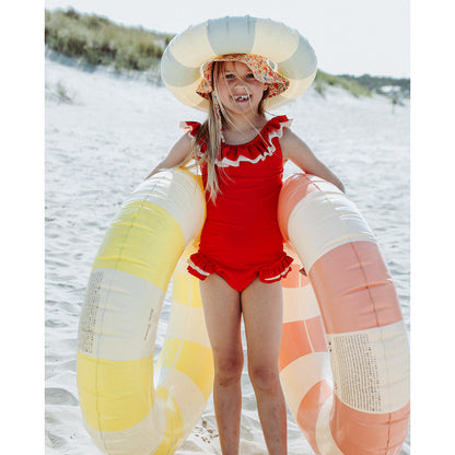 Konges Sløjd UV-baddräkt, Cerise Barbados cherry - stl. 92-134 cm