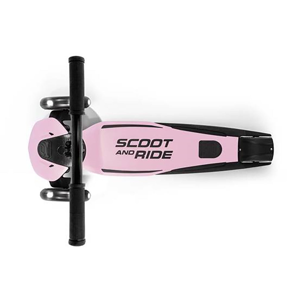 Scoot and Ride Highway Kick 5, sparkcykel - LED Rose