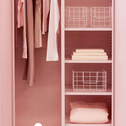 Mustard Made Korgar, set med 3 trådkorgar - Blush