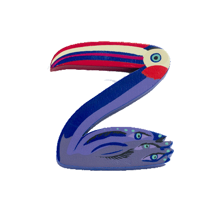 Djeco djurbokstäver