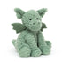 Jellycat bamse, Fuddlewuddle drage - 23 cm