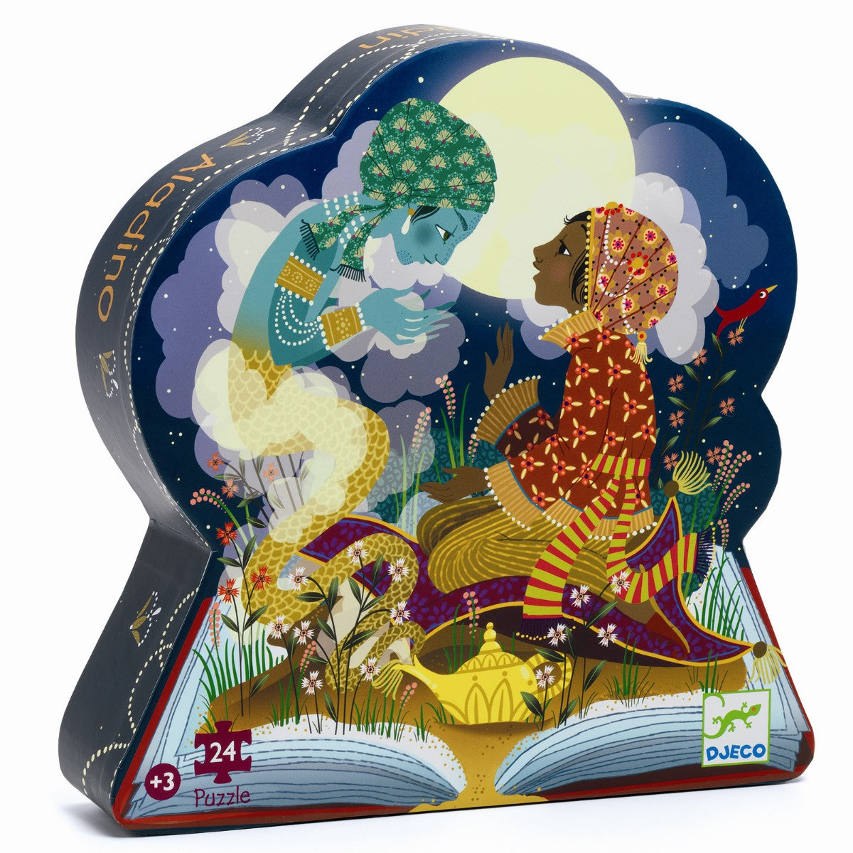 Djeco Siluetpussel, Aladdin - 24 bitar