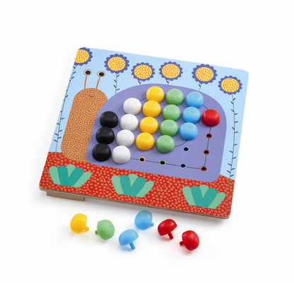 Djeco Stiftmosaik, Min första mosaik