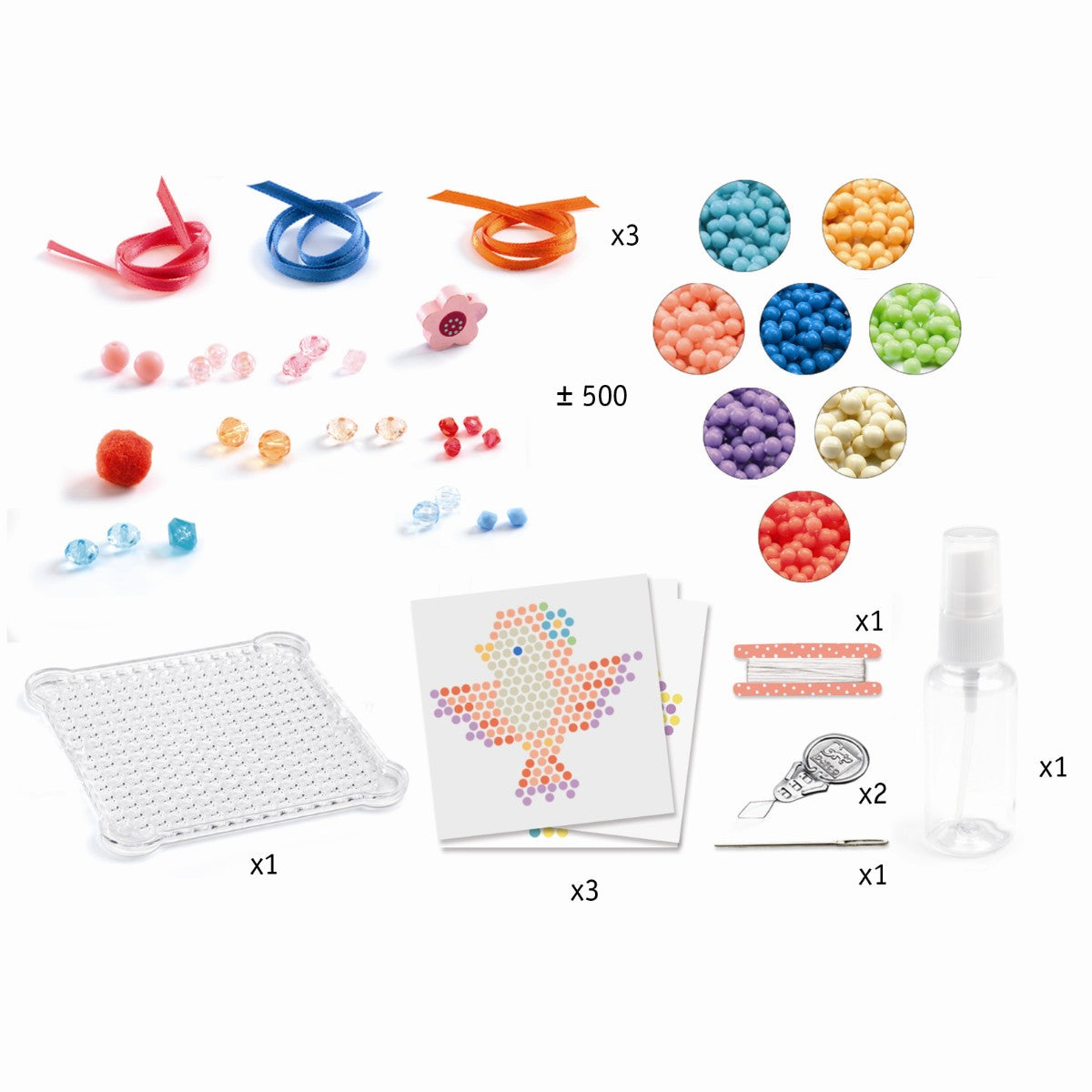 Djeco kreativ ask, Artistic aqua – Djur från landet