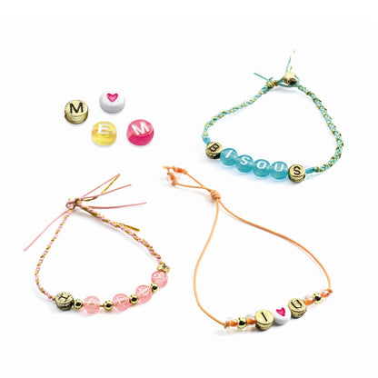 Djeco kreativ låda, Alfabet pärlor