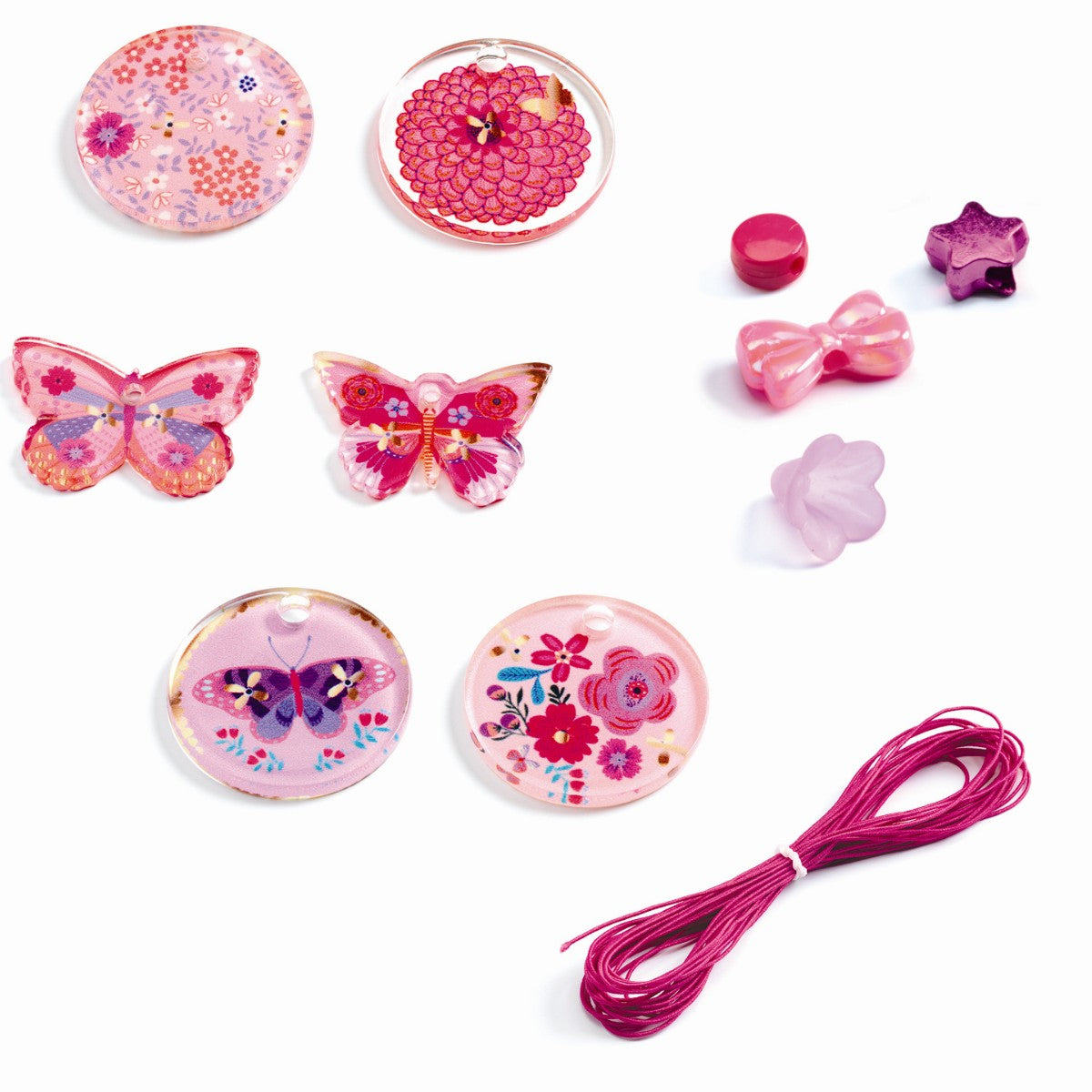 Djeco pärlset, Fjärilar