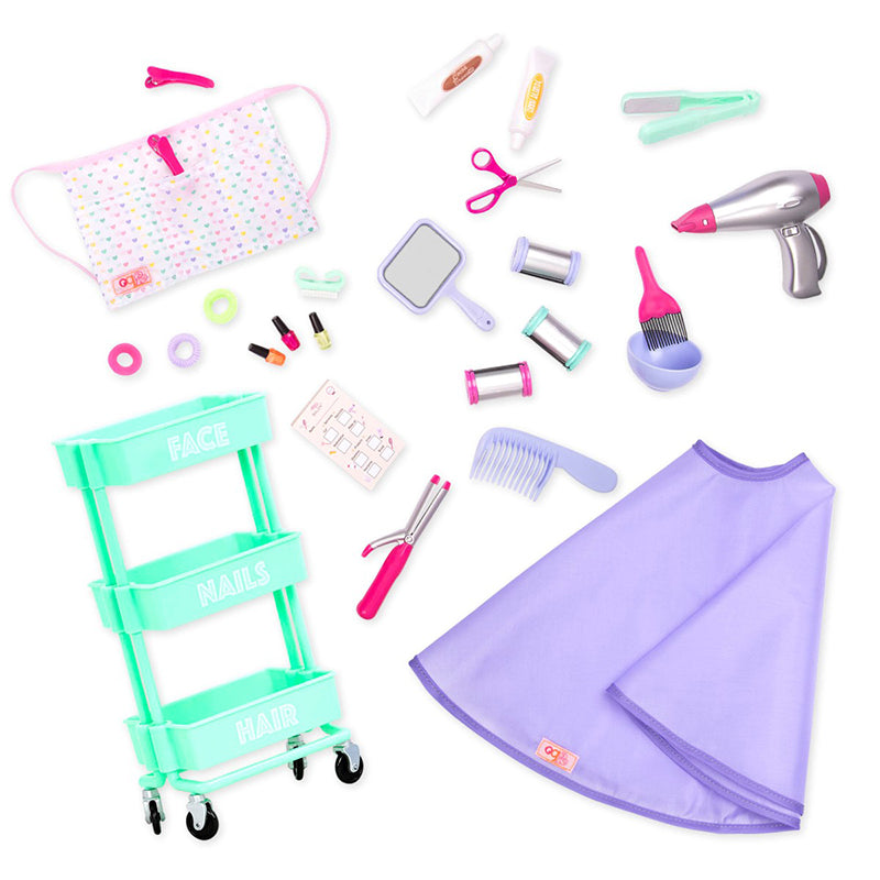 Our Generation dukketilbehør, Frisørsalon