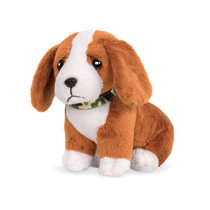 Our Generation docktillbehör, Basset valp med rörliga ben