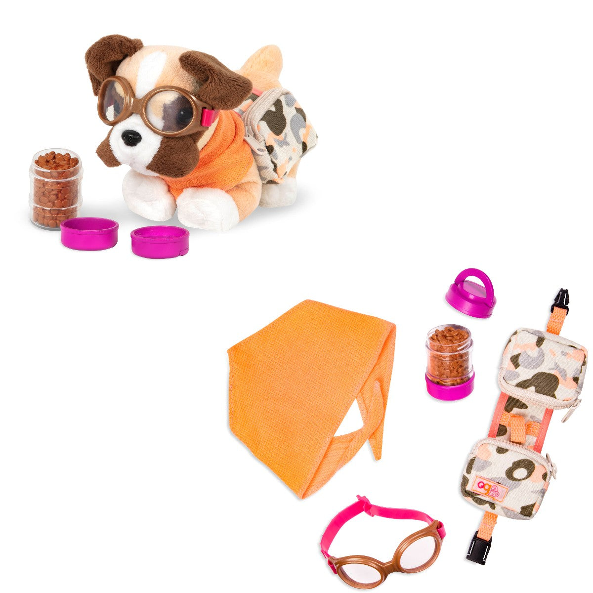 Our Generation dukketilbehør, tøj til hund - Rejsen