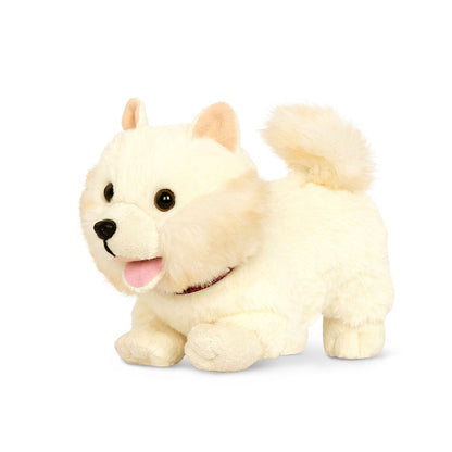 Our Generation Pomeranian valp med rörliga ben - docktillbehör