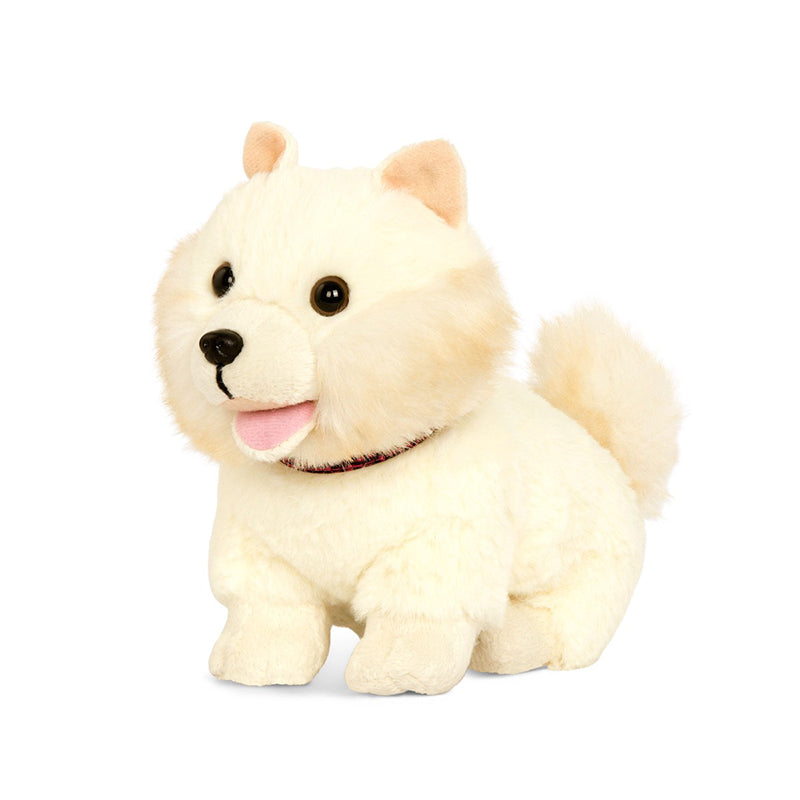 Our Generation Pomeranian valp med rörliga ben - docktillbehör