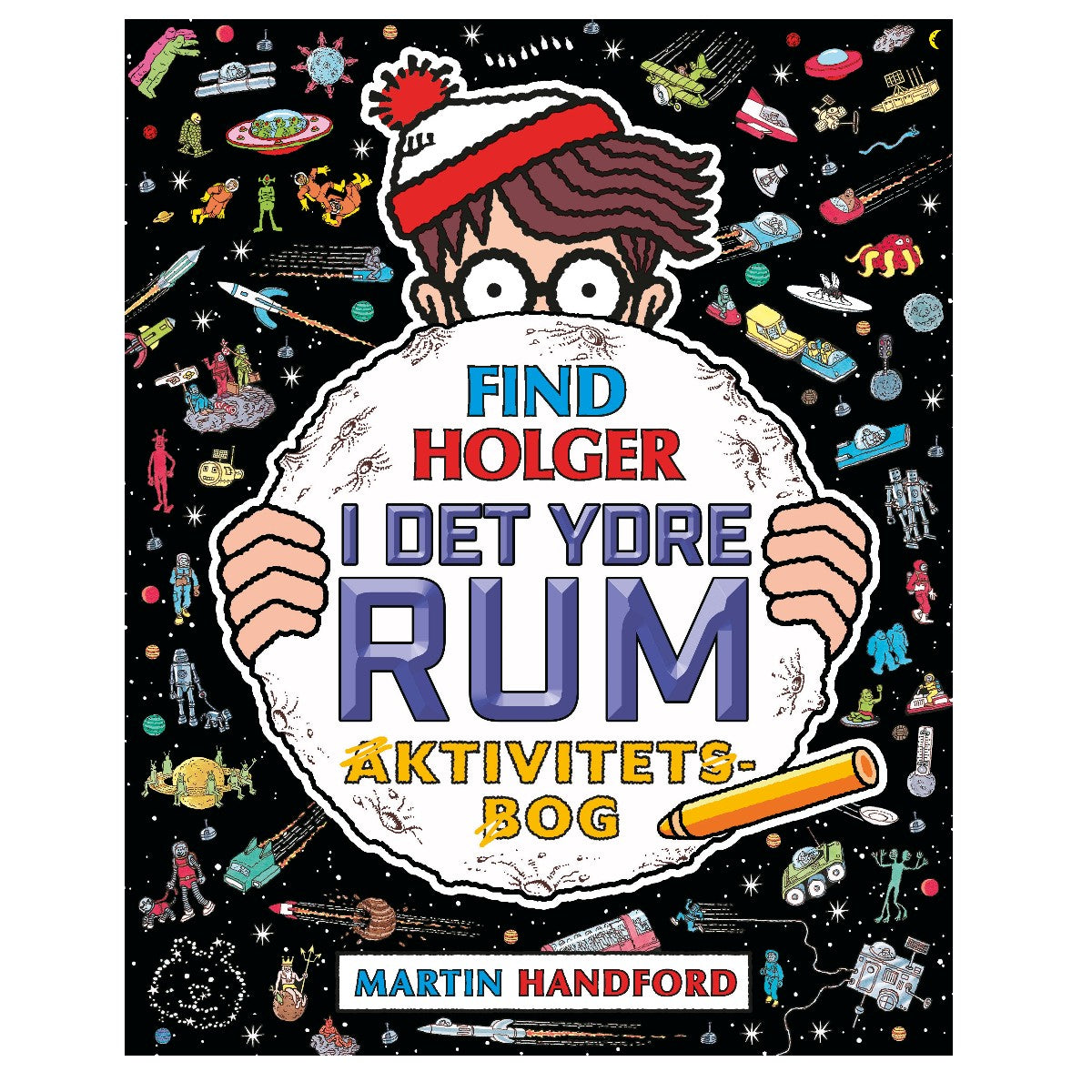 Find Holger, I det ydre rum - Aktivitetsbog