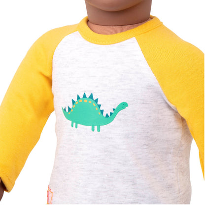 Our Generation Deluxe dockkläder, Pyjamas och dino