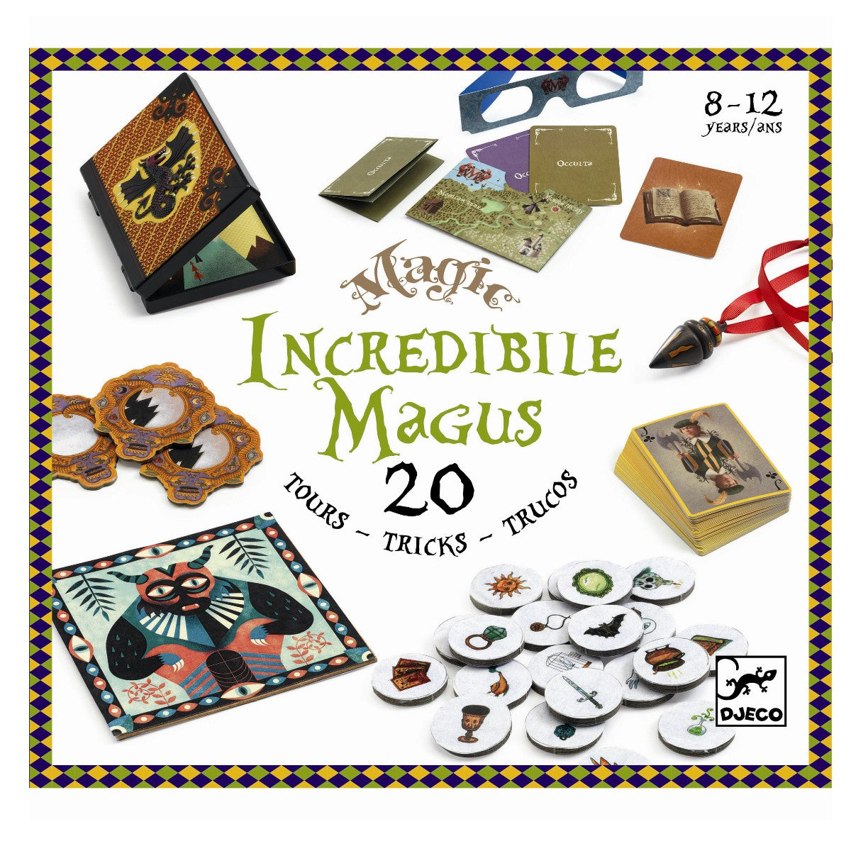 Djeco trollerisett, Incredibile Magus 20 tricks
