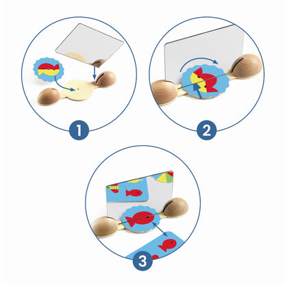 Djeco konstruktionsleksak, ZE Mirror - bilder