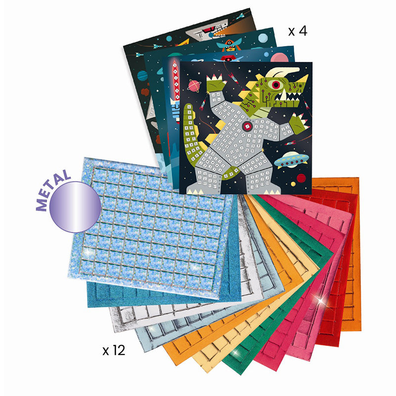 Djeco kreativ mosaik, Rymdkrig