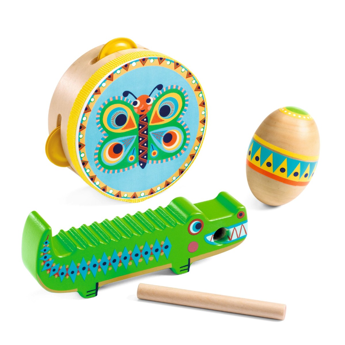 Djeco Sæt af instrumenter, 3 stk.