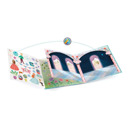 Djeco genanvendelige stickers, Slottet