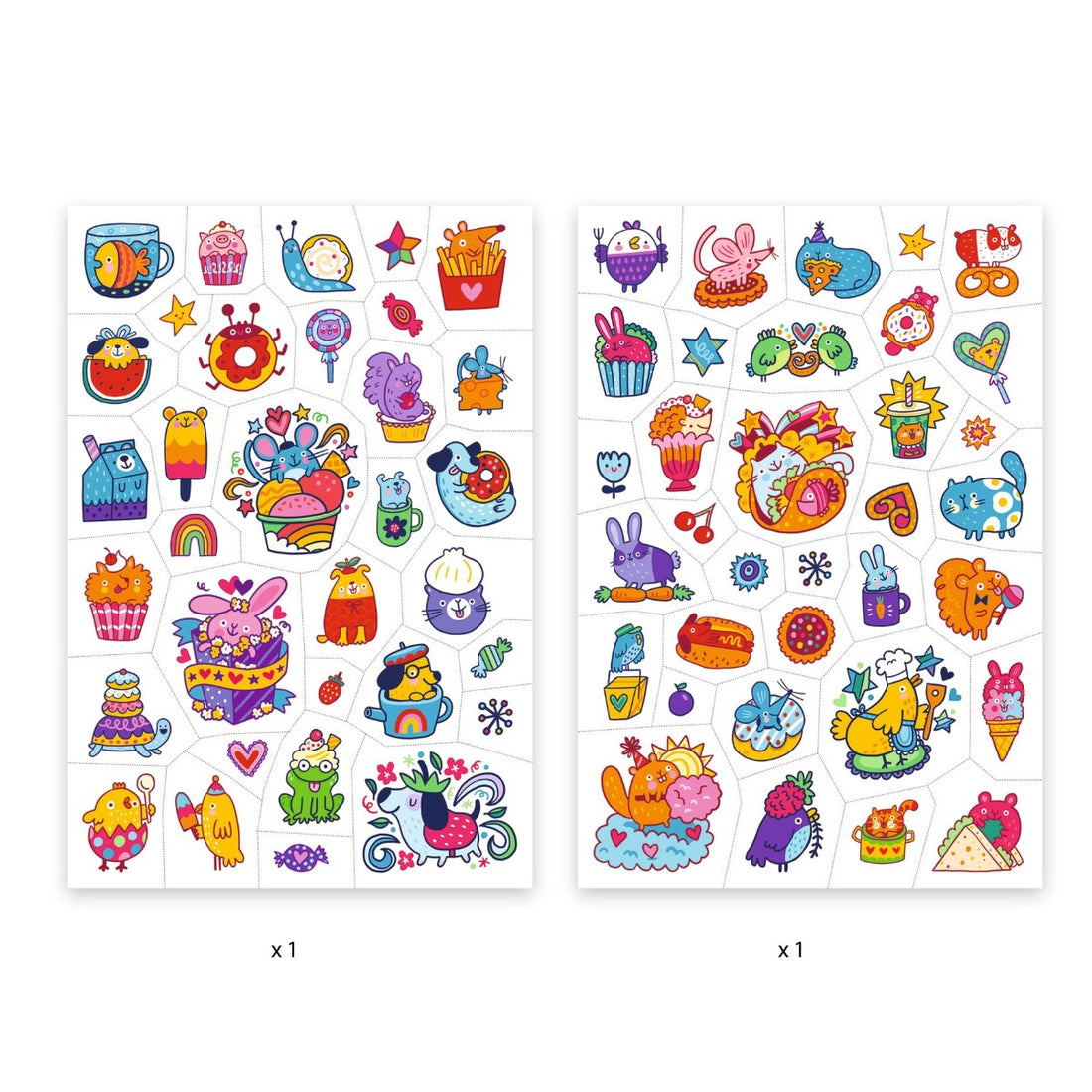 Djeco tatueringar, Sweet Mini