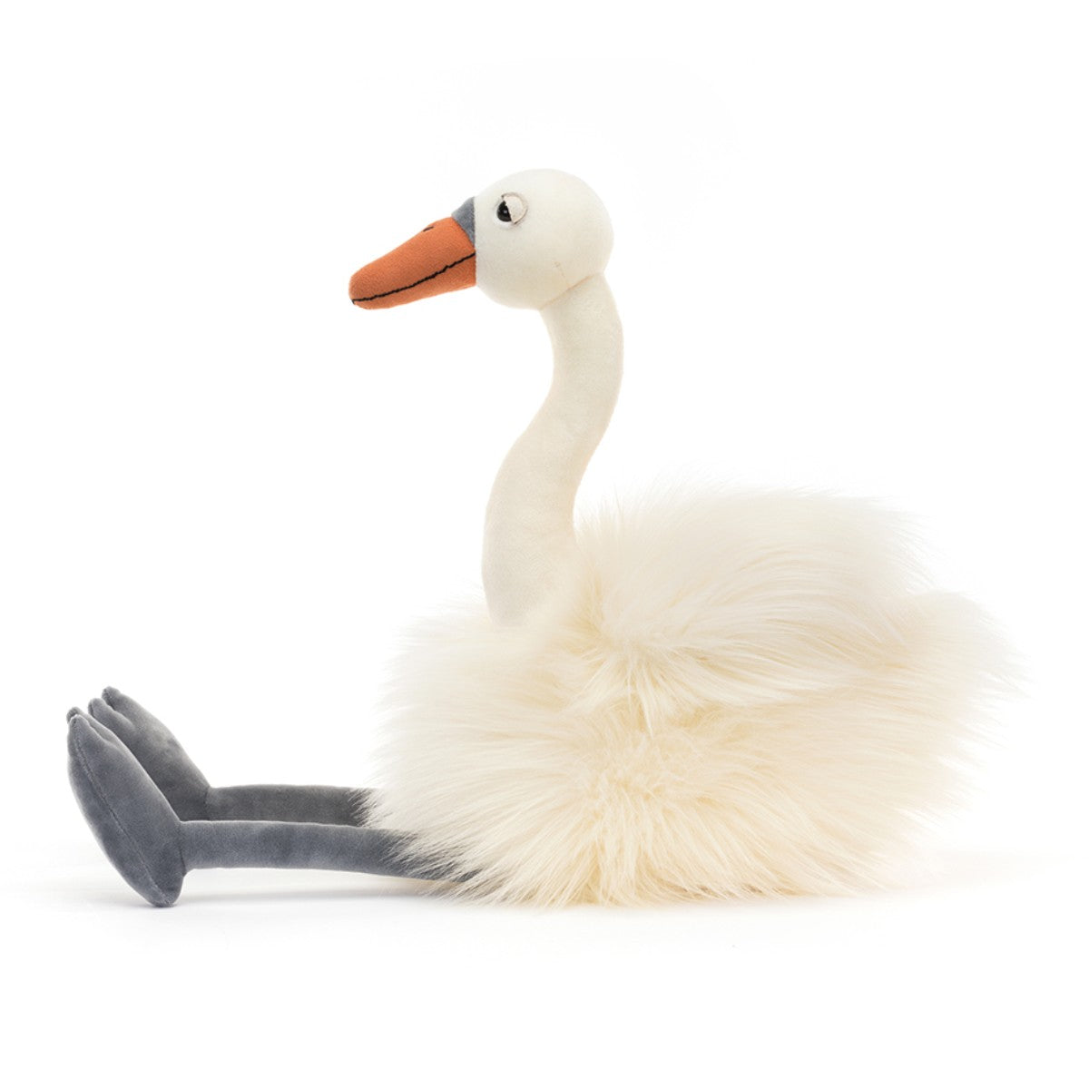 Jellycat gosedjur, Evelyn svan - 47 cm