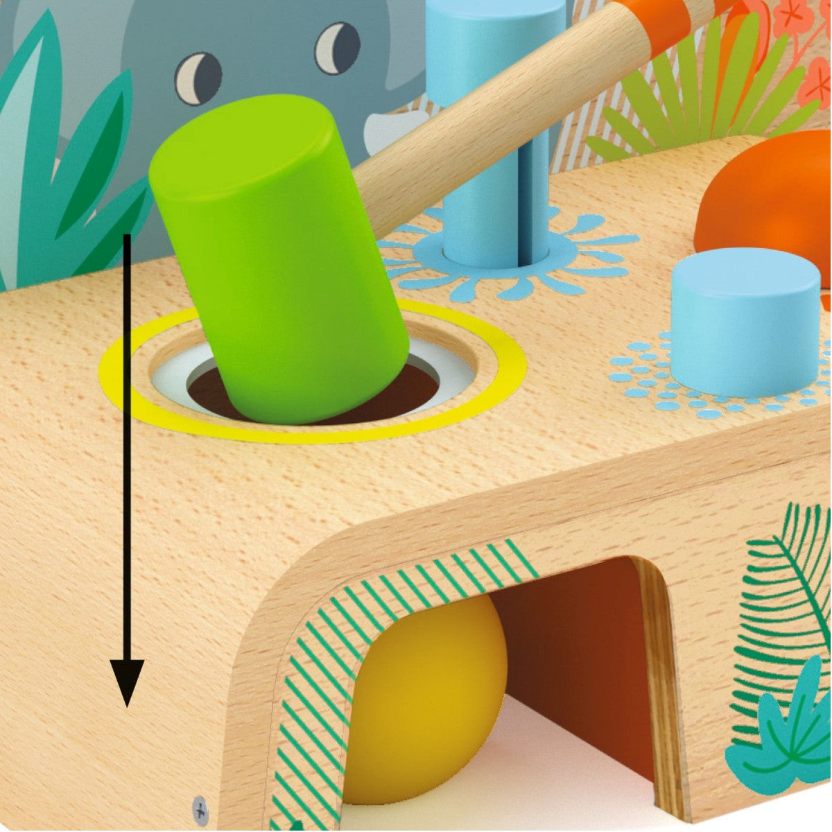 Djeco Knack, Hammarlag