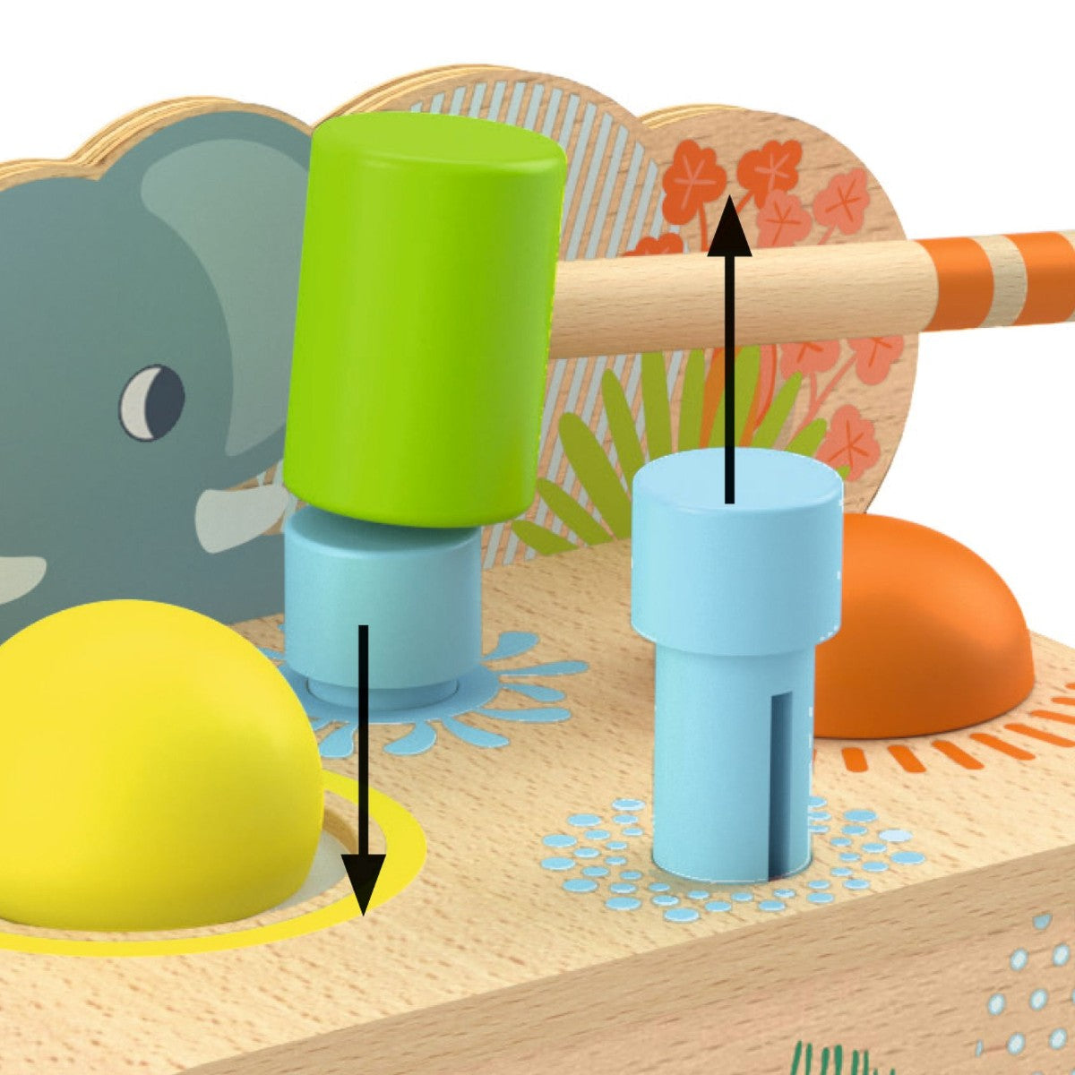 Djeco Knack, Hammarlag