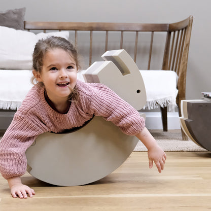 bObles Elefant, L24 - Sandgrå