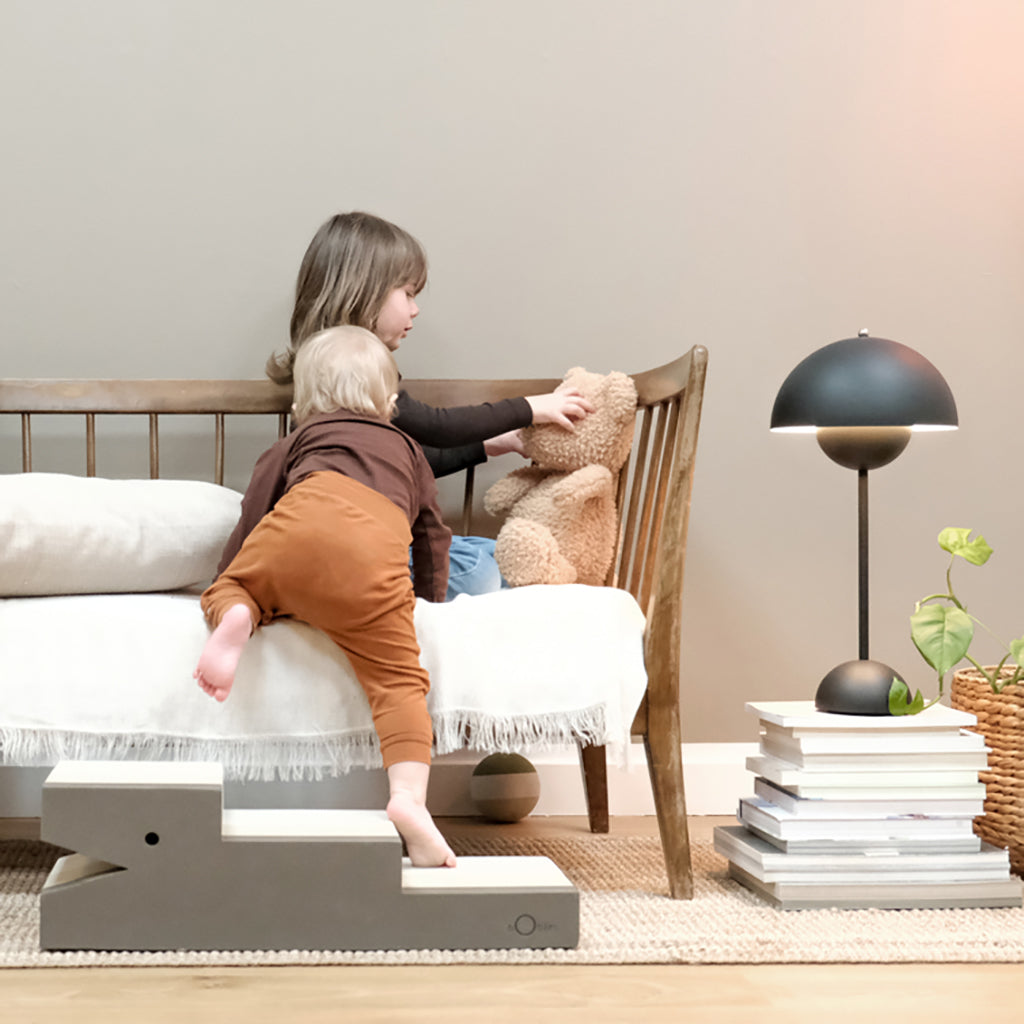 bObles Krokodil, L24 - Sandgrå