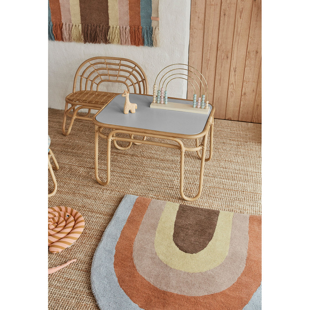 OYOY Träleksak, Abacus Regnbue Kulram - Nature