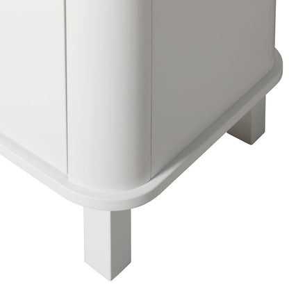 Oliver Furniture Wood multiskåp med 3 dörrar, vit