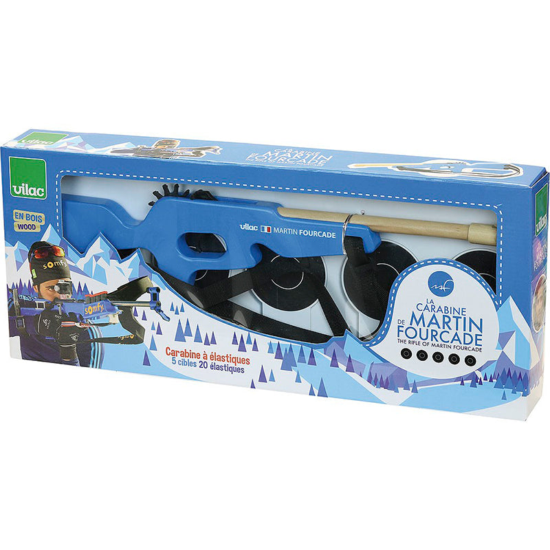 Vilac skidskyttsgevär och måltavlor